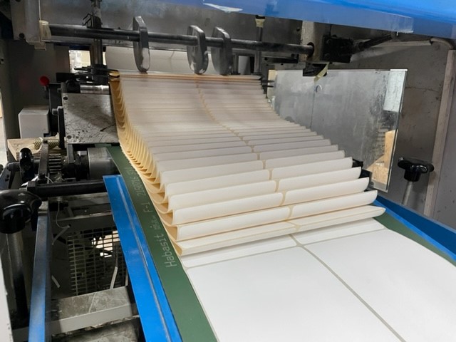 Etiquettes en paravents dans l'usine CEA Etiquettes